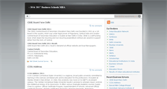 Desktop Screenshot of business-schools.education4india.com